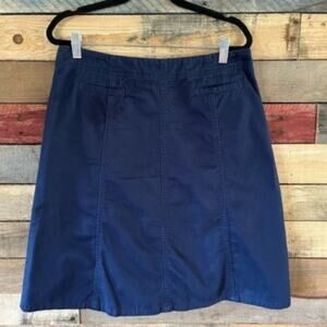 Eddie Bauer Navy Skirt Size‎ 8